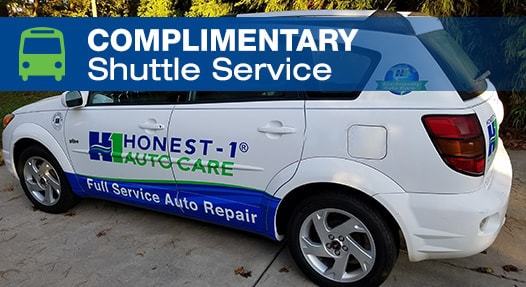 Complimentary Local Shuttle Service | Honest-1 Auto Care Provo